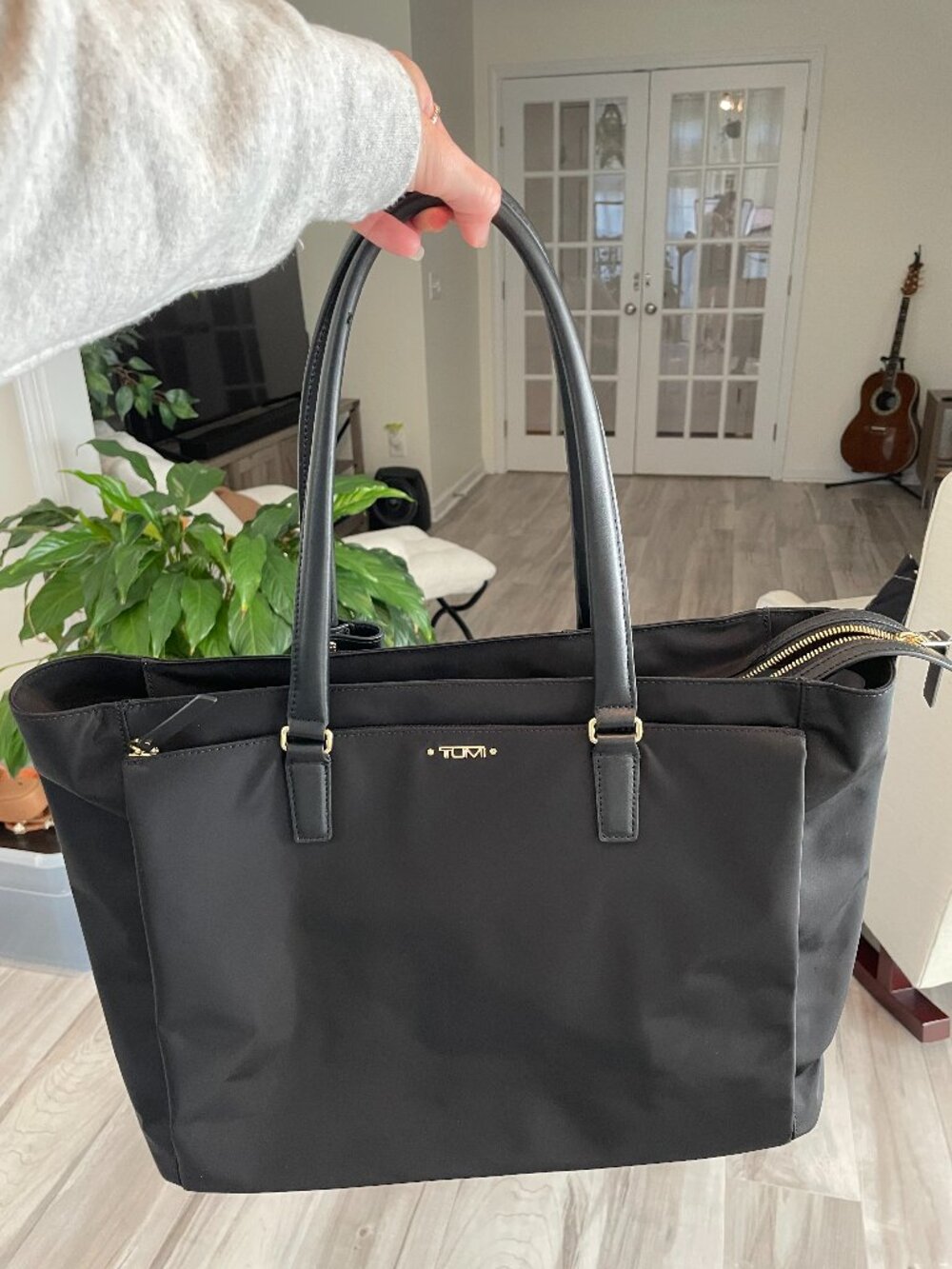 TUMI Voyager large black nylon tote - Excellent condition